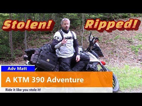 You don't know how to ride this bike! A KTM 390 Adventure.