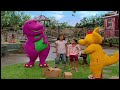 Barney Friends BJ Crashes Through The Boxes On His Scooter 60FPS