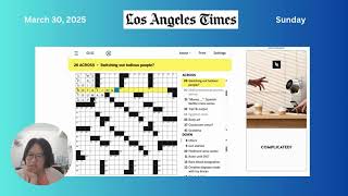 LA Times Crossword | March 30, 2025