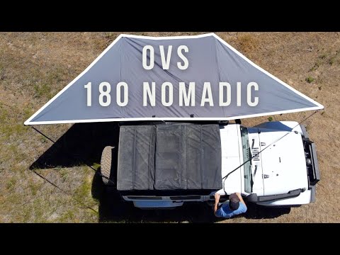 REVIEW: OVS Nomad 180 Awning | Full Setup and Tear Down
