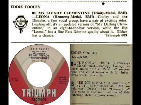 Be My Steady (Clementine) (Schuster - Davie) - Eddie Cooley and the Dimples (July 1959)