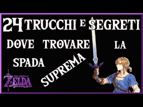 🗡Dove TROVARE La SPADA SUPREMA - Trucchi e Segreti di Zelda Breath of the Wild 24