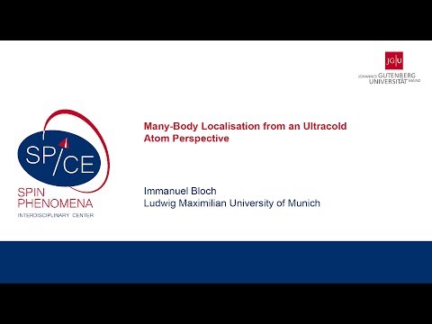 Talks - Non-equilibrium Quantum Matter - Immanuel Bloch, LMU Munich
