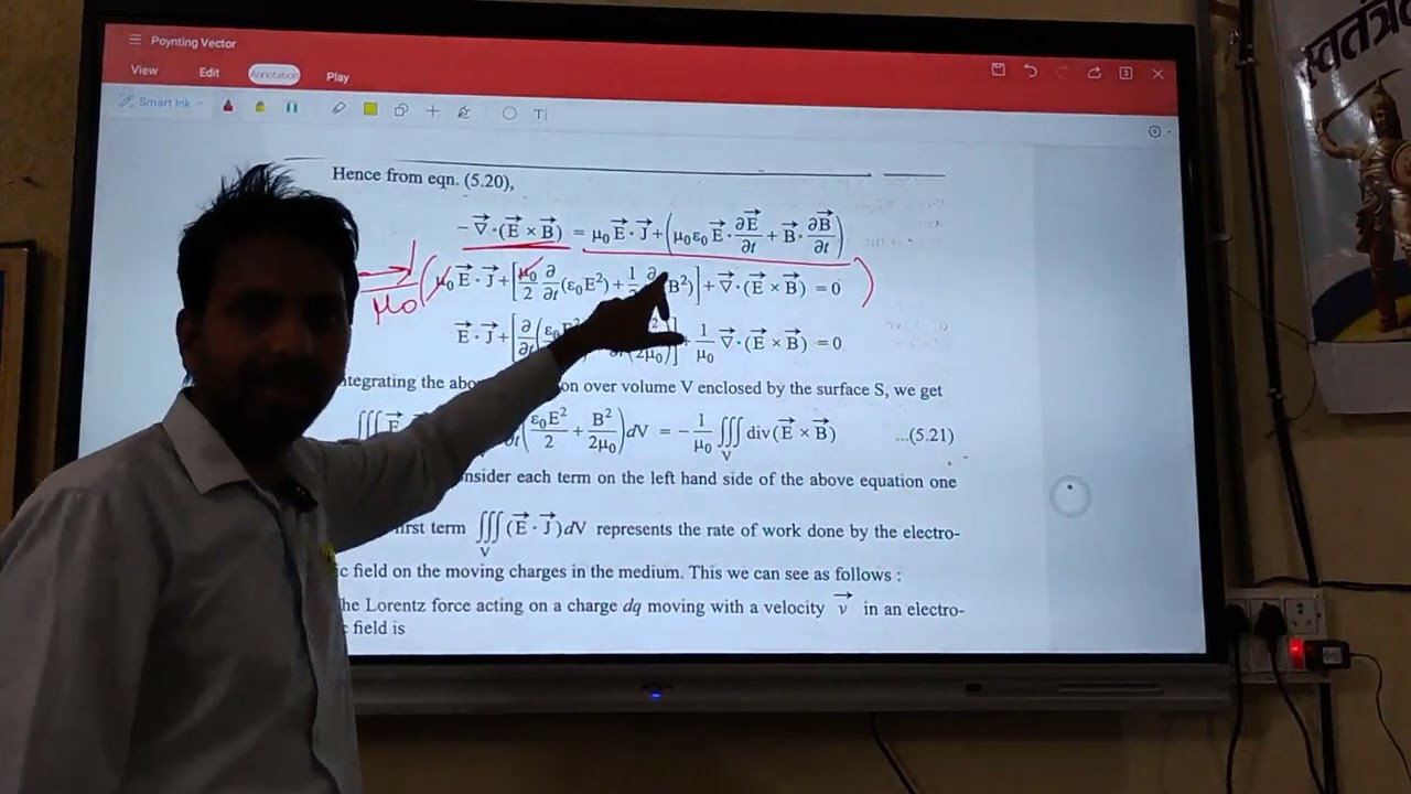 Poynting Theorem and Poynting Theorem