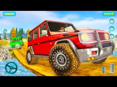 Offroad Jeep Driving 4x4 Hill Adventure Driver 3D Car Gameplay | Hannu Games