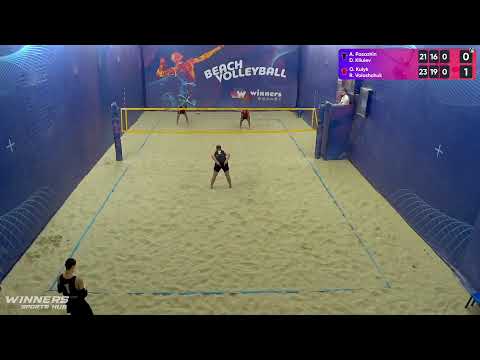02:50 A. Pasazhin / D. Kliuiev - O. Kulyk / R. Voloshchuk 23.10.2022 | Winners Beach Volleyball