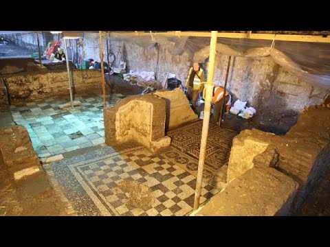 Roma: scoperta durante gli scavi della metro C la "casa del comandante"