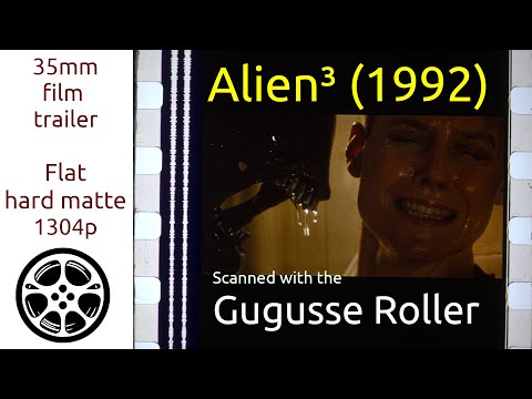Alien³ (1992) 35mm film trailer, flat hard matte, 1664p