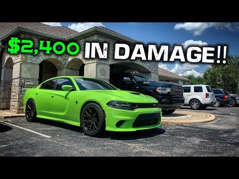 SOMEBODY HIT MY HELLCAT :( *NOT CLICKBAIT*