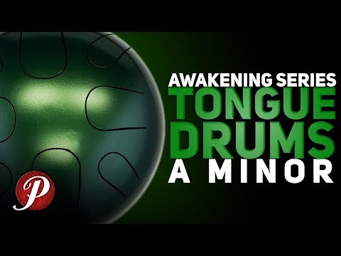 Pearl Awakening 8 Note Green Burst Lacquer 10" Tongue Drum A Minor Scale +Rubber Mallets | Hand Finger | NEW | Authorized Dealer image 4