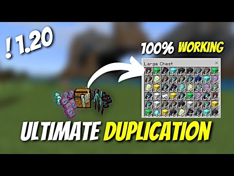Minecraft duplication glitch| 1.20 ultimate duplication
