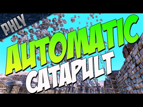 UEBS - AUTOMATIC CATAPULTS - Killing Chuck NORRIS... (Ultimate Epic Battle Simulator)