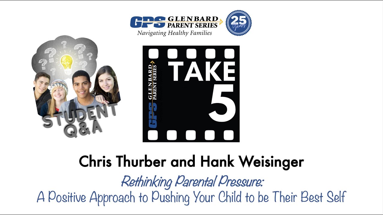 Take 5: The Unlikely Art of Parental Pressure with Chris Thurber & Hank Weisinger 8-19-21