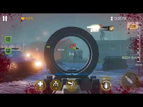 Kill shot Virus Lighting zombies up with a heavy machine gun