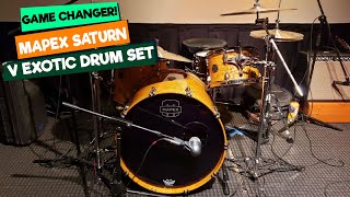 Mapex Saturn V Exotic Drum Set Review & Demo: The Ultimate Studio Sound?