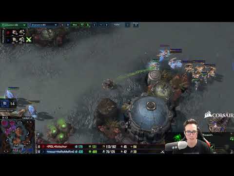 Heromarine vs Kelazhur  playing all races! - Who is the SC Master? Semifinals