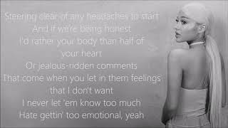 Ariana Grande ~ better off ~ Lyrics