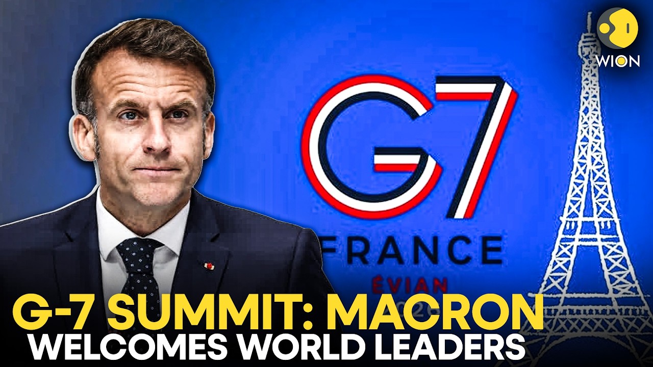 G7 Summit 2026 LIVE: Macron Welcomes Global Leaders at G7 Summit Meeting | WION