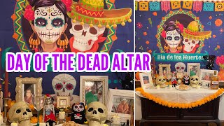 HOW TO MAKE A DAY OF THE DEAD ALTAR | #dayofthedead #altardemuertos Lofaris Backdrop Review