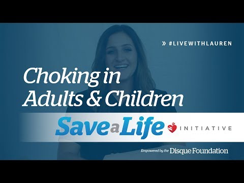 Choking Adults - Choking in Adults & Children for BLS (2019)