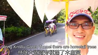 preview picture of video 'Xinwu Green Tunnel (新烏綠色走廊) - Travel in Taoyuan,Taiwan'