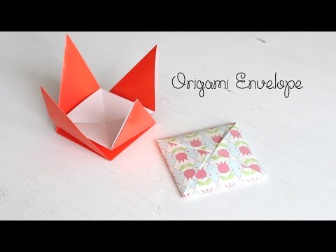How to fold Origami Envelope
