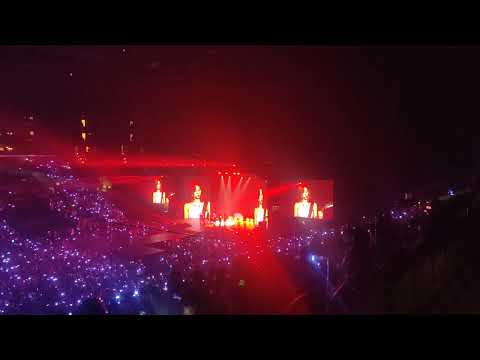 Aespa Synk: Hyper Line World Tour in LA 8/13/23 - Intro + Girls (Winter Guitar Solo) (Fancam)