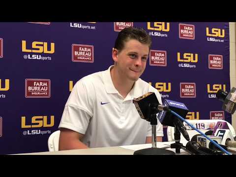 Video: Joe Burrow's Press Conference After Auburn Win