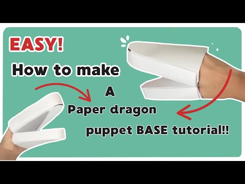 Making a Paper Dragon Base!! - DEEP TUTORIAL