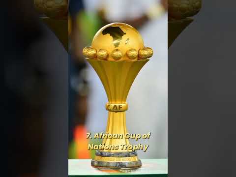 Top 10 Football's MOST BEAUTIFUL Trophies of All Time #shorts #trophy #football #beautiful