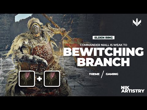 Commander Niall VS Bewitching Branch in 40 Seconds - Elden Ring