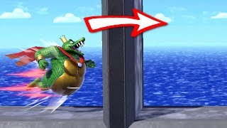 Super Smash Bros. Ultimate - Who Can Go Through a Solid Wall?