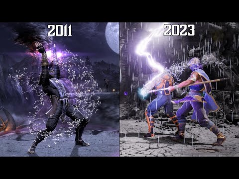 Rain Fatal Blow (X-Ray) Evolution - Mortal Kombat 9-12 (2011-2023) 4K