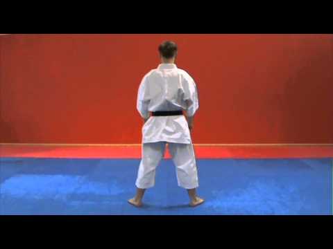 ShitoRyu Shukokai - Kata - pinan-shodan - slow