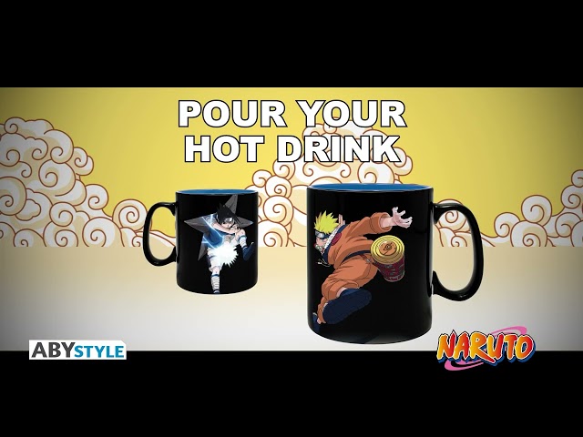 Vídeo relacionado con ABYSTYLE NARUTO SHIPPUDEN Taza Heat Change 460 ml Duel