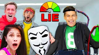 Lie Detector Test on PZ SQUIRE & FACE REVEAL! **TWIN BRO ?** Chad Wild Clay Spy Ninjas Vy Qwaint video