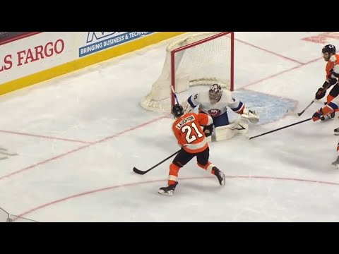 Scott Laughton Game-Winning OT Goal! | Flyers vs Islanders 1.30.21