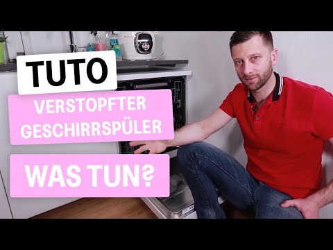 Mein Geschirrspüler ist verstopft, was tun 4 Tipps