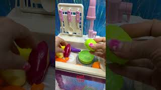 Pretend Play w/ Kitchen Food Playset Satisfying ASMR Toy Unboxing