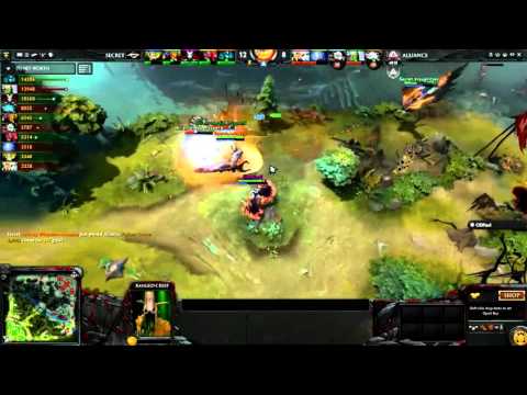 The Summit 3  Secret vs Alliance Arteezy Too Stronk  Game 2 - video pro gameplay in dota 2