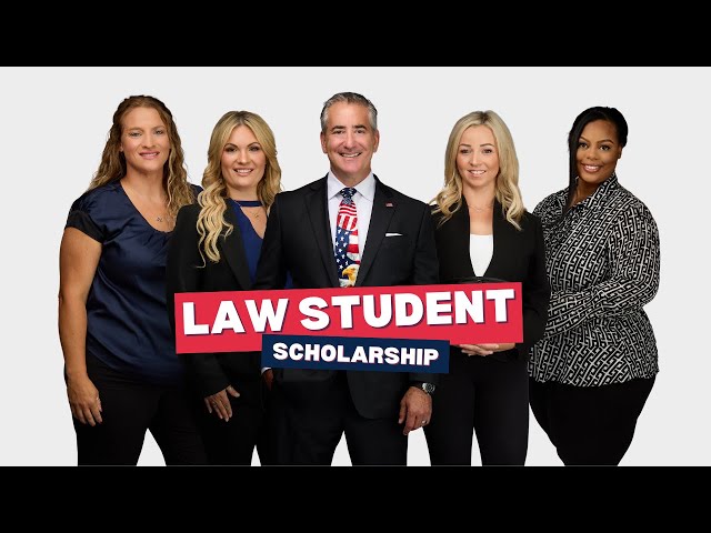 Mark Cantor’s Law Student Receives Scholarship!