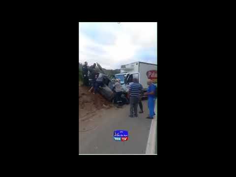 Grave acidente na BR-381 deixa três pessoas mortas em Jaguaraçu MG