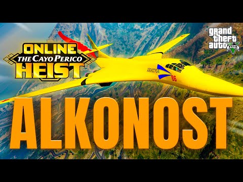 TUNEANDO EL NUEVO AVIÓN RO-86 ALKONOST!! DLC GTA V CAYO PERICO HEIST | Stratus