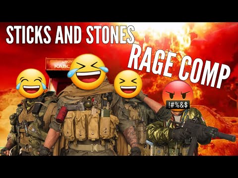 Sticks & Stones:  Funny Moments and Rage Compilation(Warning bad language)