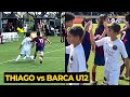 Thiago Messi Brilliant Dribbling Skills Against Barcelona U12 In Matchday Two La Liga Futures