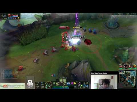 Dyrus as Warwick vs Gragas Top   S7 Ranked Gameplay
