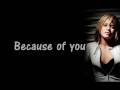 Because Of You Kelly Clarkson Instrumental Version Lyrics