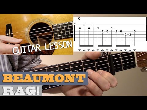 Tab - Beaumont Rag (Doc Watson)
