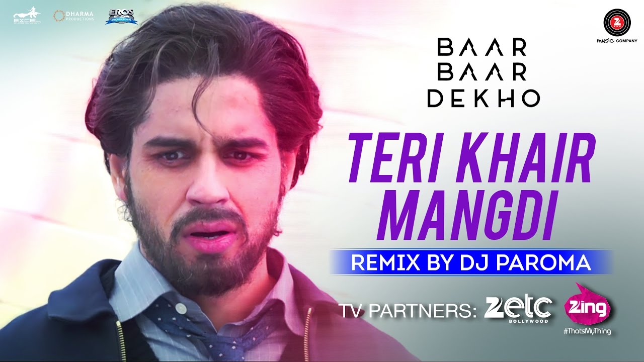 Teri Khair Mangdi (Remix) Lyrics | Baar Baar Dekho | Bilal Saeed | Bilal Saeed