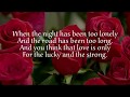 WESTLIFE THE ROSE LYRICS